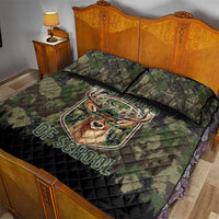Deer 100 Days of School Quilt Bed Set Camo Deer Adventure Forest