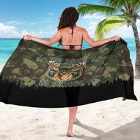 Deer 100 Days of School Sarong Camo Deer Adventure Forest