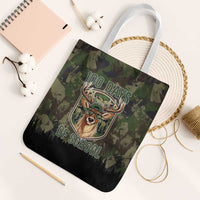 Deer 100 Days of School Tote Bag Camo Deer Adventure Forest