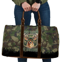 Deer 100 Days of School Travel Bag Camo Deer Adventure Forest