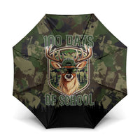 Deer 100 Days of School Umbrella Camo Deer Adventure Forest