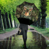 Deer 100 Days of School Umbrella Camo Deer Adventure Forest