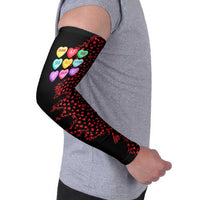 Valentine’s Day 67 Meme Six Seven Arm Sleeves Gen Alpha Conversation Hearts