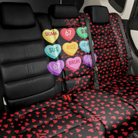 Valentine’s Day 67 Meme Six Seven Back Car Seat Cover Gen Alpha Conversation Hearts