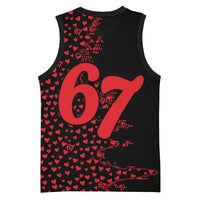 Valentine’s Day 67 Meme Six Seven Basketball Jersey Gen Alpha Conversation Hearts
