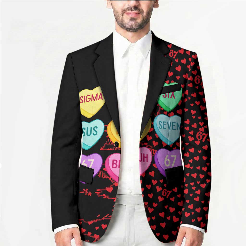 Valentine’s Day 67 Meme Six Seven Blazer Gen Alpha Conversation Hearts