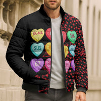 Valentine’s Day 67 Meme Six Seven Bomber Puffer Jacket Gen Alpha Conversation Hearts