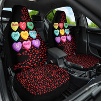 Valentine’s Day 67 Meme Six Seven Car Seat Cover Gen Alpha Conversation Hearts
