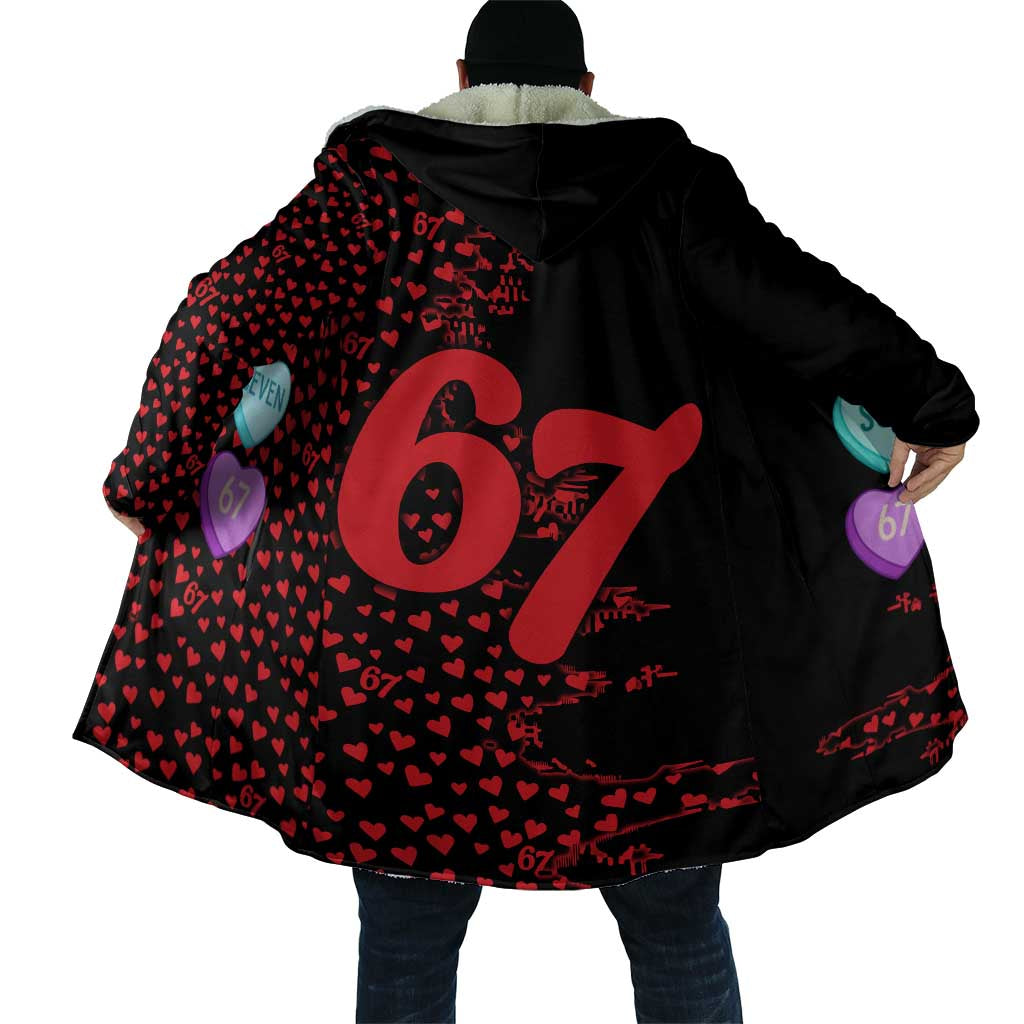 Valentine’s Day 67 Meme Six Seven Cloak Gen Alpha Conversation Hearts