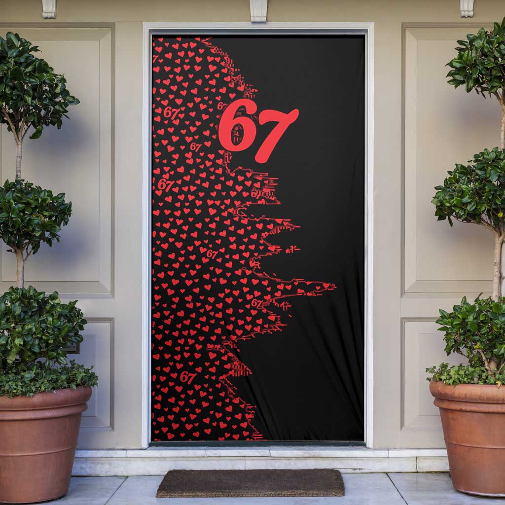 Valentine’s Day 67 Meme Six Seven Door Cover Gen Alpha Conversation Hearts