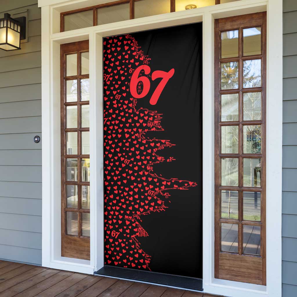 Valentine’s Day 67 Meme Six Seven Door Cover Gen Alpha Conversation Hearts