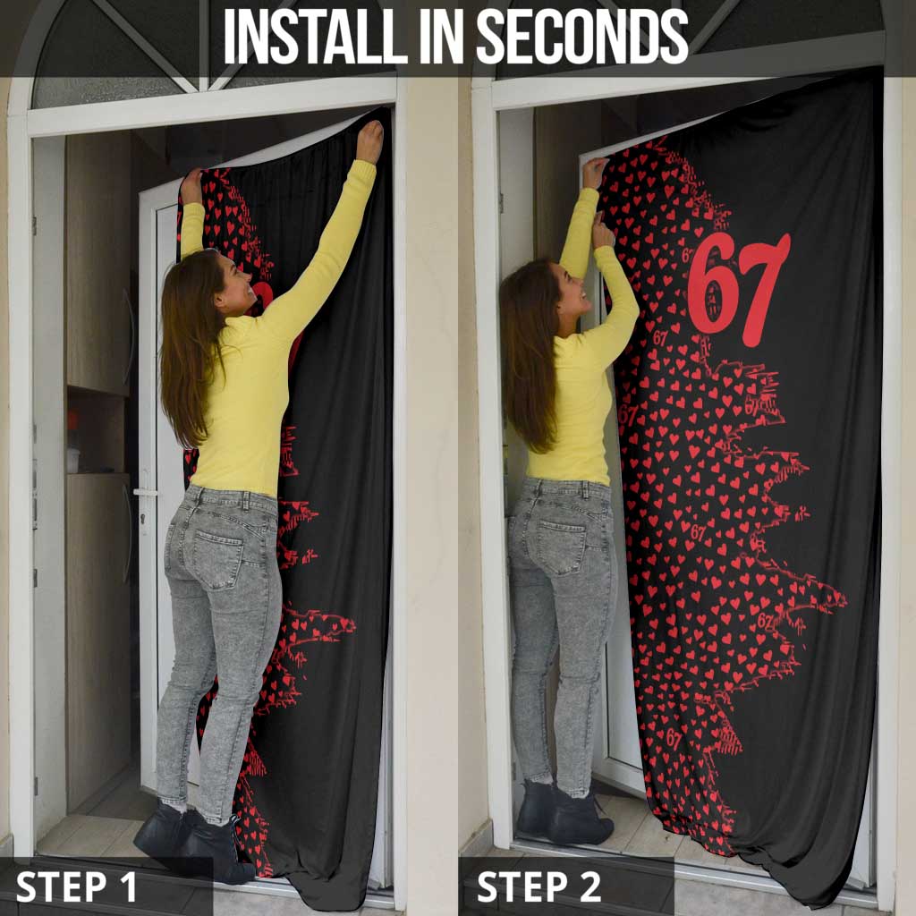 Valentine’s Day 67 Meme Six Seven Door Cover Gen Alpha Conversation Hearts