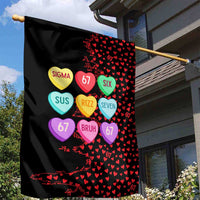 Valentine’s Day 67 Meme Six Seven Garden Flag Gen Alpha Conversation Hearts