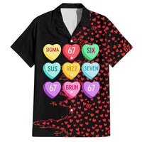 Valentine’s Day 67 Meme Six Seven Hawaiian Shirt Gen Alpha Conversation Hearts