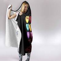 Valentine’s Day 67 Meme Six Seven Hooded Blanket Gen Alpha Conversation Hearts