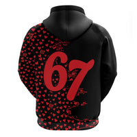 Valentine’s Day 67 Meme Six Seven Hoodie Gen Alpha Conversation Hearts