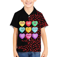 Valentine’s Day 67 Meme Six Seven Kid Hawaiian Shirt Gen Alpha Conversation Hearts