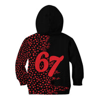 Valentine’s Day 67 Meme Six Seven Kid Hoodie Gen Alpha Conversation Hearts