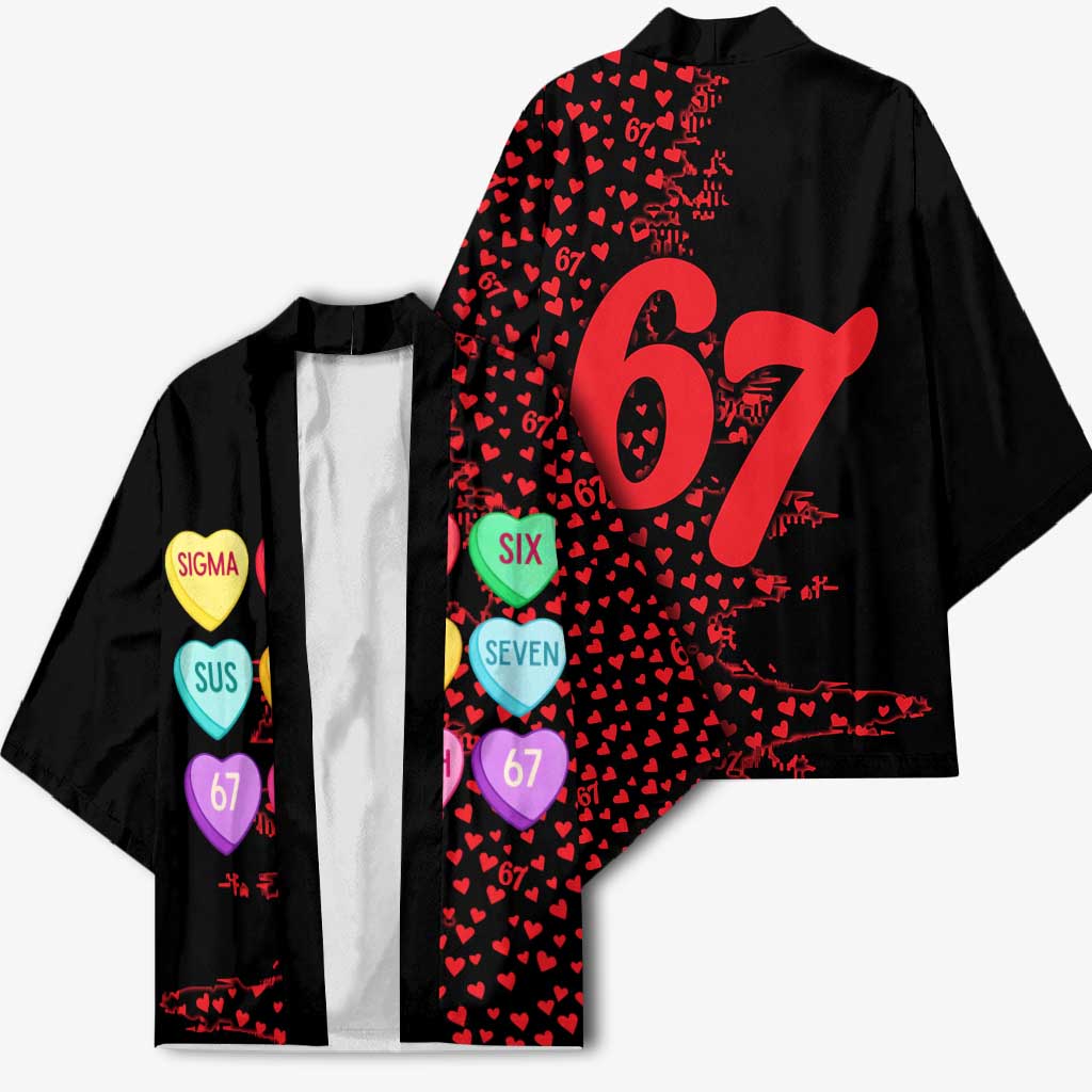 Valentine’s Day 67 Meme Six Seven Kimono Gen Alpha Conversation Hearts