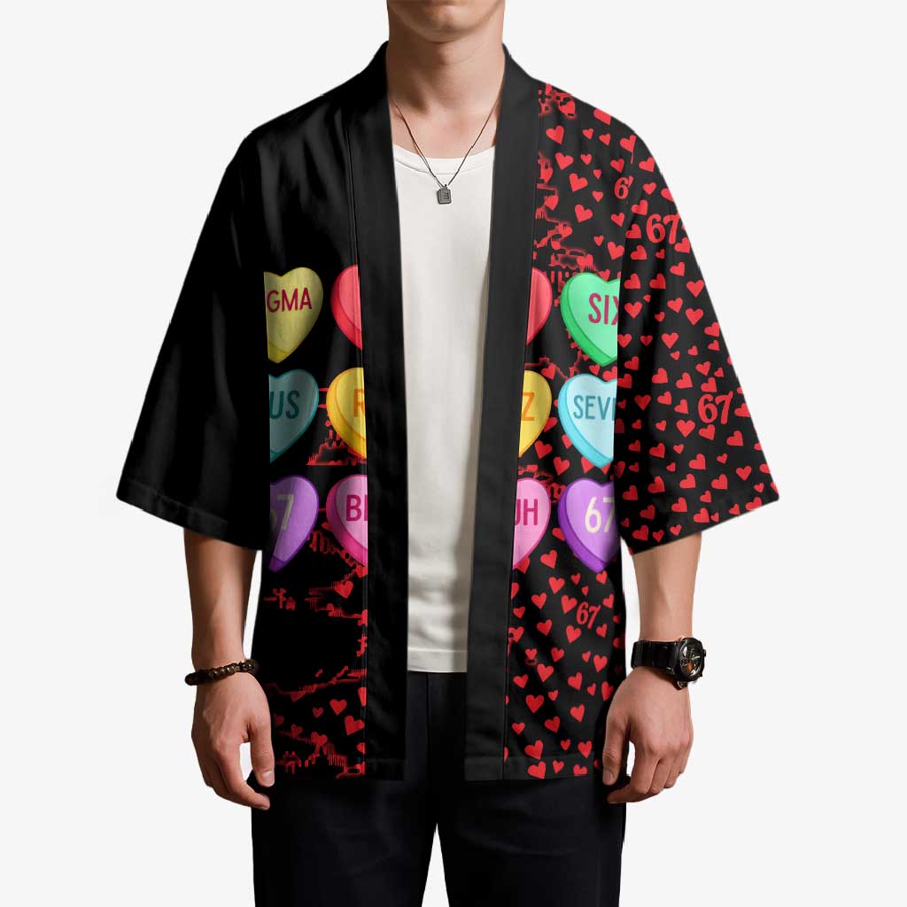 Valentine’s Day 67 Meme Six Seven Kimono Gen Alpha Conversation Hearts