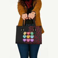 Valentine’s Day 67 Meme Six Seven Leather Bag Gen Alpha Conversation Hearts