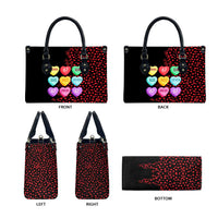 Valentine’s Day 67 Meme Six Seven Leather Bag Gen Alpha Conversation Hearts