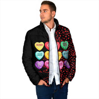 Valentine’s Day 67 Meme Six Seven Padded Jacket Gen Alpha Conversation Hearts