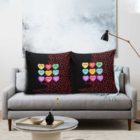 Valentine’s Day 67 Meme Six Seven Pillow Cover Gen Alpha Conversation Hearts