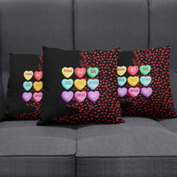 Valentine’s Day 67 Meme Six Seven Pillow Cover Gen Alpha Conversation Hearts
