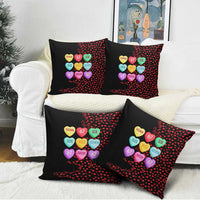 Valentine’s Day 67 Meme Six Seven Pillow Cover Gen Alpha Conversation Hearts