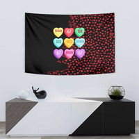 Valentine’s Day 67 Meme Six Seven Tapestry Gen Alpha Conversation Hearts