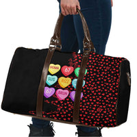 Valentine’s Day 67 Meme Six Seven Travel Bag Gen Alpha Conversation Hearts