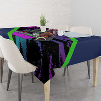 I Crushed 100 Days of School Monster Truck Tablecloth 100th Day Boys - Retro Radiant Pattern