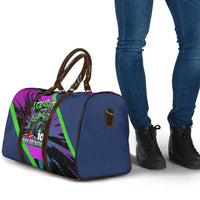 I Crushed 100 Days of School Monster Truck Travel Bag 100th Day Boys - Retro Radiant Pattern