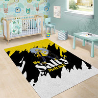 Be Salty Melt Ice Area Rug with Bold Splash Pattern
