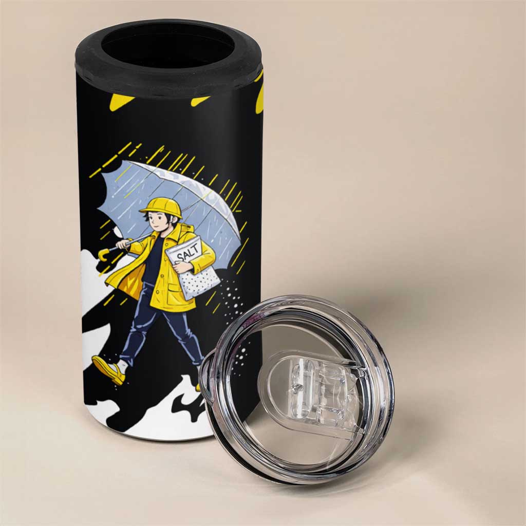 Be Salty Melt Ice 4 in 1 Can Cooler Tumbler with Bold Splash Pattern