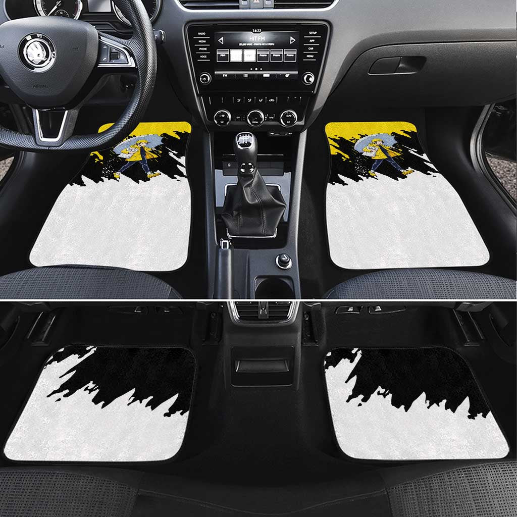 Be Salty Melt Ice Car Mats with Bold Splash Pattern
