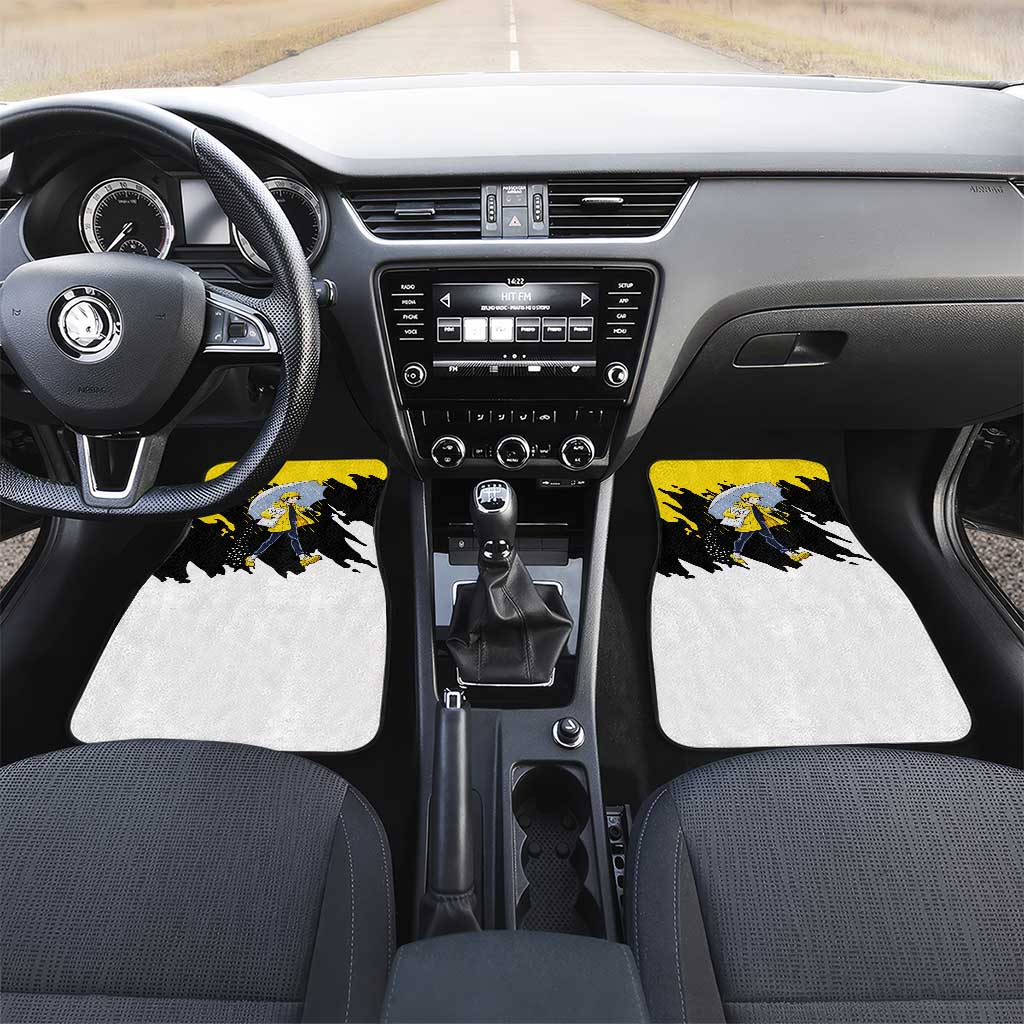 Be Salty Melt Ice Car Mats with Bold Splash Pattern
