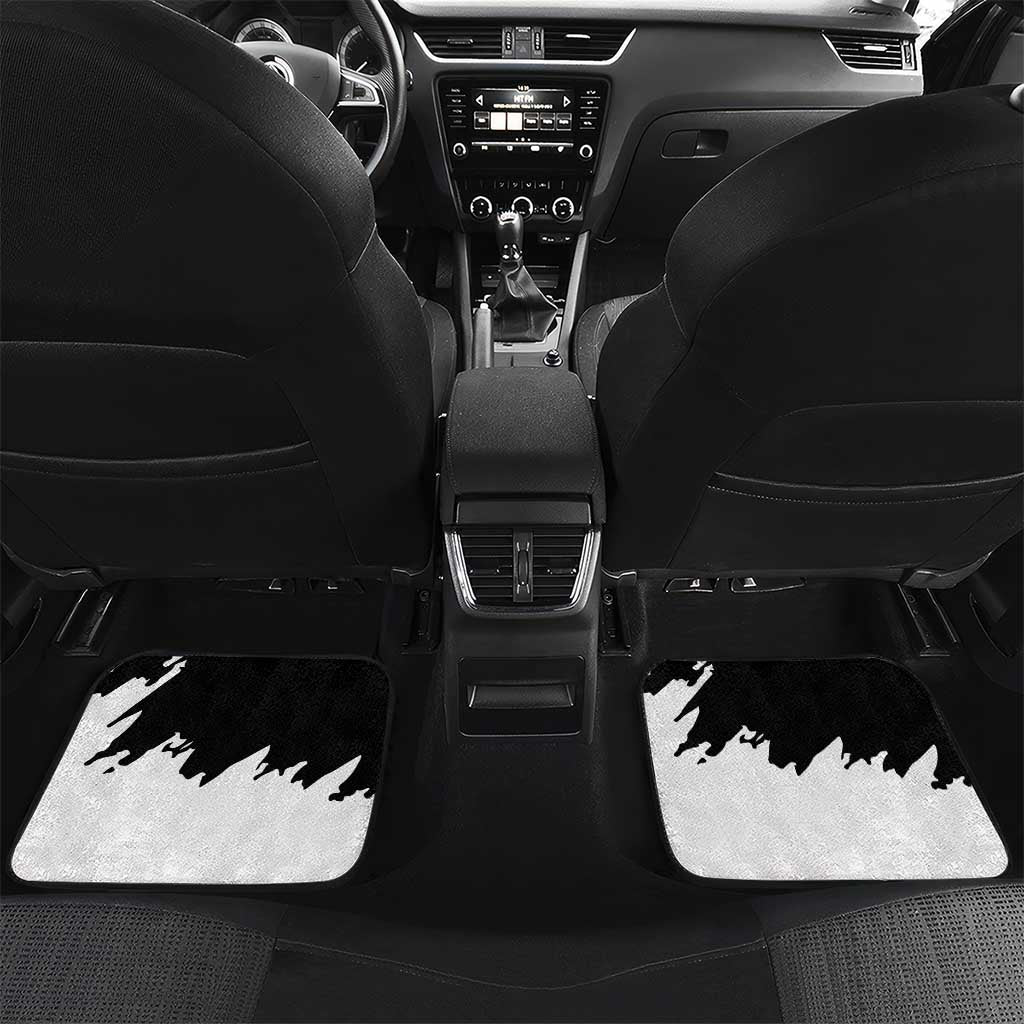 Be Salty Melt Ice Car Mats with Bold Splash Pattern