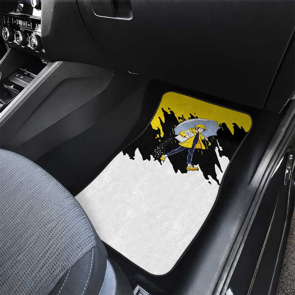 Be Salty Melt Ice Car Mats with Bold Splash Pattern