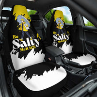Be Salty Melt Ice Car Seat Cover with Bold Splash Pattern