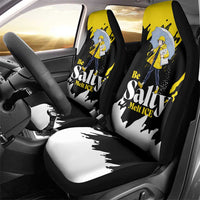 Be Salty Melt Ice Car Seat Cover with Bold Splash Pattern