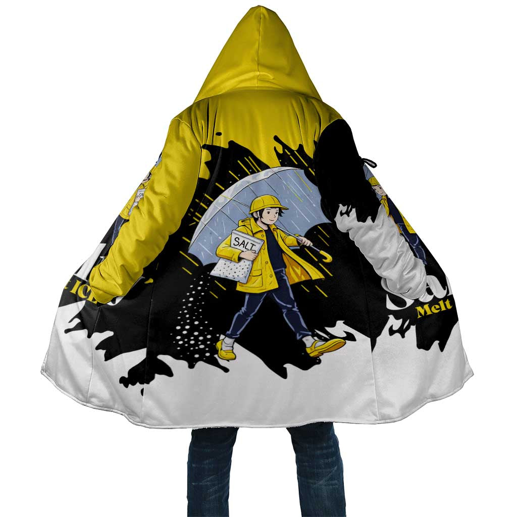 Be Salty Melt Ice Cloak with Bold Splash Pattern