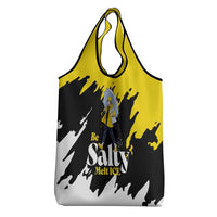 Be Salty Melt Ice Grocery Bag with Bold Splash Pattern