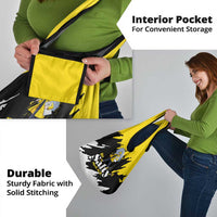 Be Salty Melt Ice Grocery Bag with Bold Splash Pattern