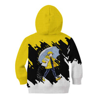 Be Salty Melt Ice Kid Hoodie with Bold Splash Pattern