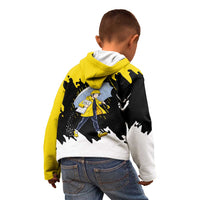 Be Salty Melt Ice Kid Hoodie with Bold Splash Pattern