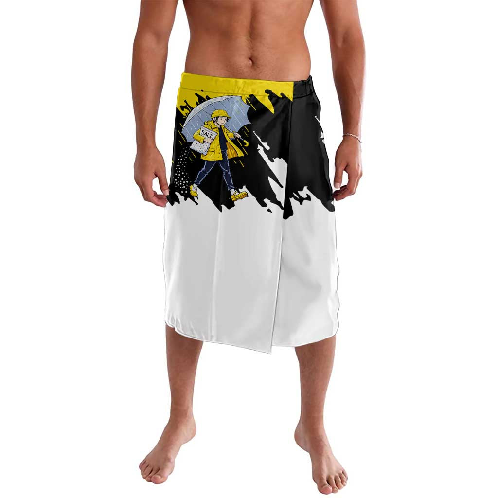 Be Salty Melt Ice Lavalava with Bold Splash Pattern