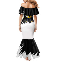 Be Salty Melt Ice Mermaid Dress with Bold Splash Pattern