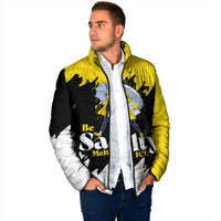 Be Salty Melt Ice Padded Jacket with Bold Splash Pattern